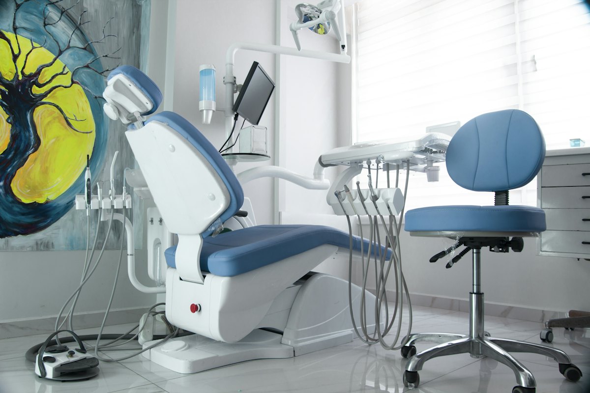 Consultation area at Dr. Kalpak Dental Clinic, Shrigonda